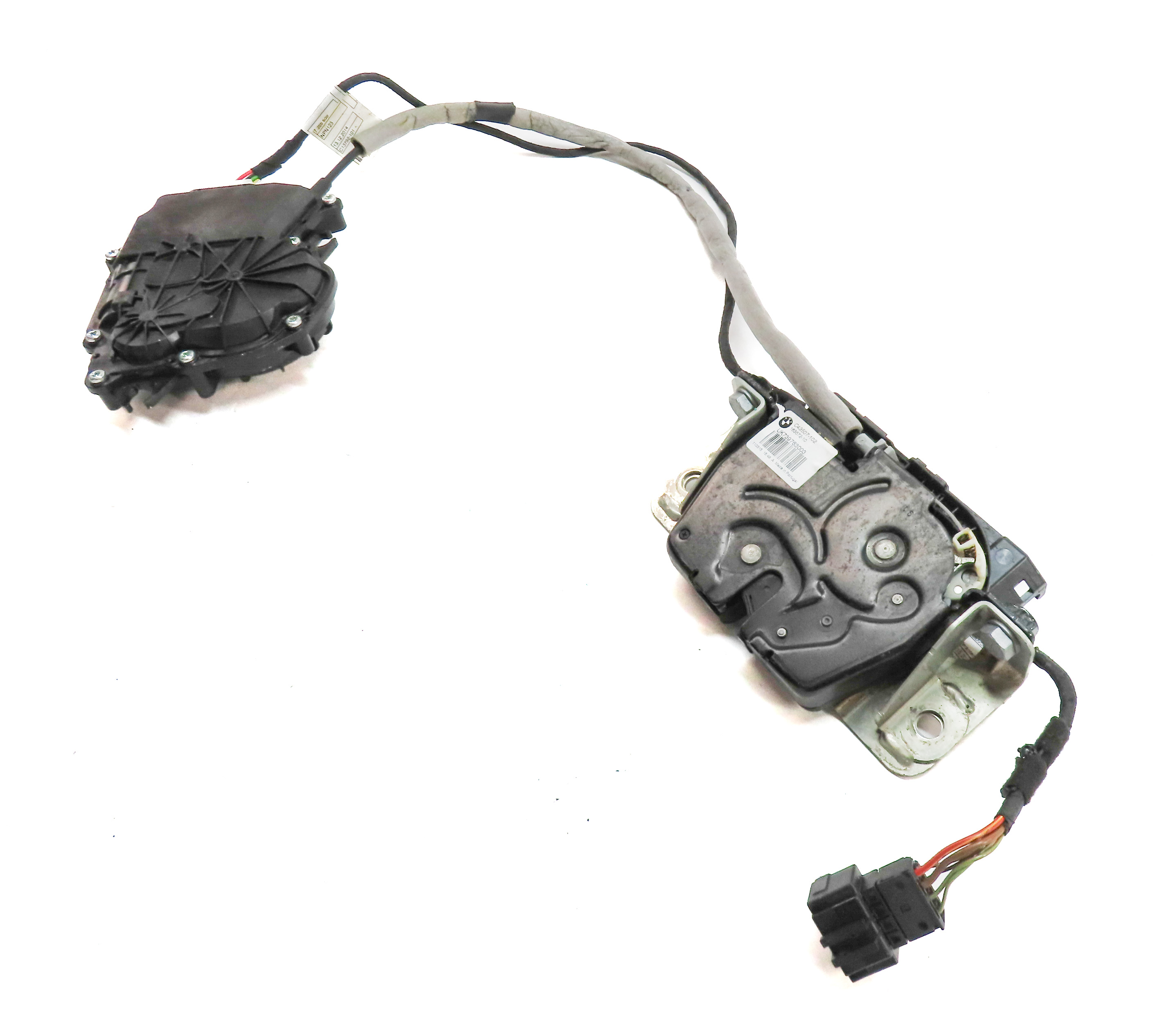 2015 BMW X6 (F16) REAR TRUNK LOCK LATCH ACTUATOR MOTOR w/ CLOSE ASSIST MOTOR — exact item pictured